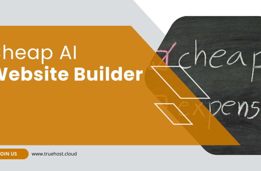 Shows the graphic highlighting cheap over expensive and the title cheap ai website builder