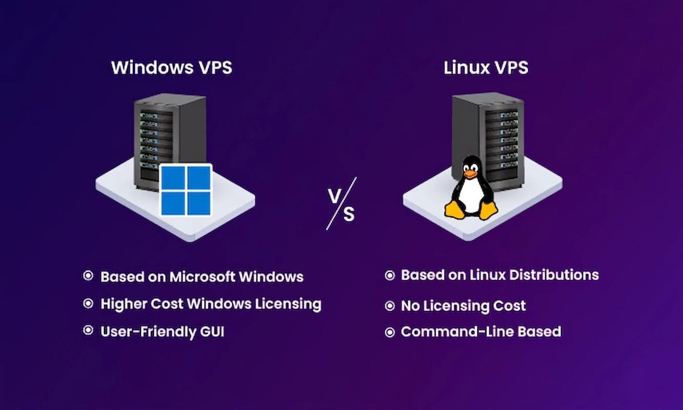 windows vs linux vps