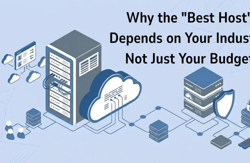 Why the "Best Host" Depends on Your Industry, Not Just Your Budget