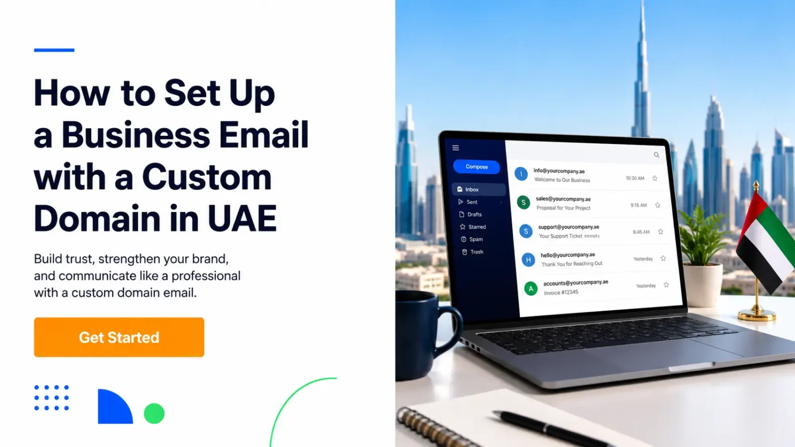 How to Set Up a Business Email with a Custom Domain in UAE